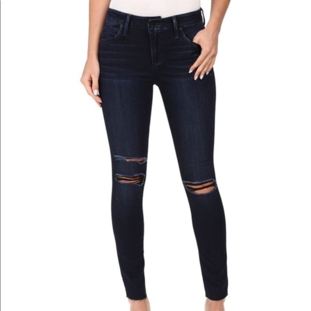 Anthropologie Joe's Jeans Women's Skinny Ankle Jeans Denim Dark Wash Whimsigoth